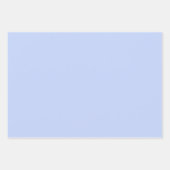 シンプルライトダークペリウィンクルブルーバイオレットシェード ラッピングペーパーシート (正面2)