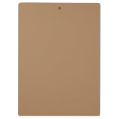 シンプルライトブラウン機関® クリップボード (裏面)