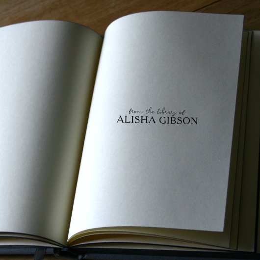 シンプルライブラリから…本 ラバースタンプ