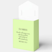 シンプルライムグ頼リーン神バイブル聖句 フェイバーボックス (見開き)