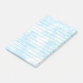 シンプルラインカスタムスターズスカイウォーター色 ポストイット (アングル)