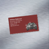 シンプルラグジュアリー車のディテ マグネット名刺 (インサイチュ)