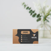 シンプルラグジュリー 名刺 (スタンド正面)