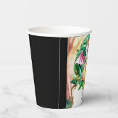 シンプルラディアントドラゴン誕生日 紙コップ (右)