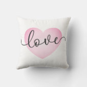 シンプルラブライトバレンタイン | クッション (裏面)