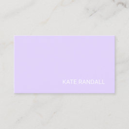 シンプルラベスタイリッシュンダー美しいサロン 名刺