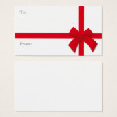 シンプルラベル (正面&裏面)