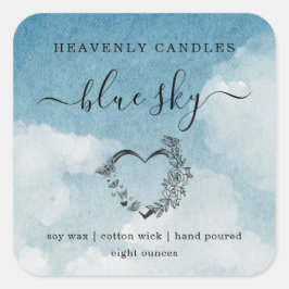 シンプルラベル – 完全に編集可能なステッカーラベル スクエアシール