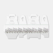 シンプルラベンダーヤルドフラワー結婚ズ フェイバーボックス (折り畳みなし)