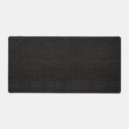 シンプルリアルなバ素朴ラップブラックグレー炭 デスクマット