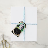 シンプルリトルウルフベビーシャワー ギフトタグ (より糸付き)