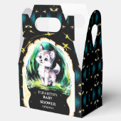 シンプルリトルウルフベビーシャワー フェイバーボックス (オープン)