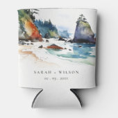 シンプルルビービーチオリンピックナショナル結婚パーク 缶クーラー (正面)