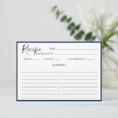 シンプルレシピカーモダンドネイビーブルー (スタンド正面)