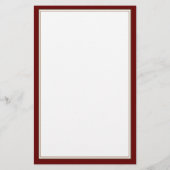 シンプルレッドモノグラム事業 便箋 (裏面)