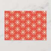 シンプルレトロのモダン詳細結婚エンクロージャカード エンクロージャーカード (裏面)