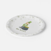 シンプルレプレチョーンSt.パトリックの日かわいお洒落い ペーパープレート (アングル)