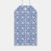 シンプルレモエレガントンブライダルシャワーパーティーフェイヴラベル ギフトタグ (裏面)