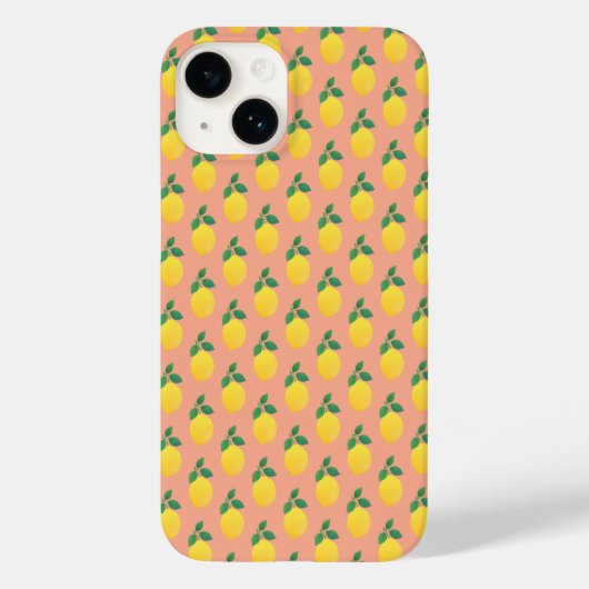 シンプルレモン Case-Mate iPhoneケース (裏面)