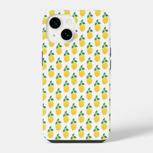 シンプルレモン iPhoneケース (裏面)