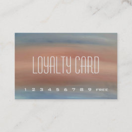 シンプルロイヤリティパンチカード ロイヤリティカード