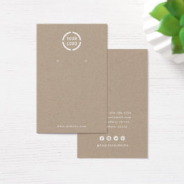 シンプルロカスタムゴ・クラフト・イヤリング表示