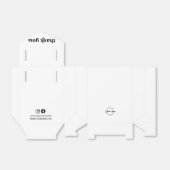 シンプルロゴありがとうごカスタムざい フェイバーボックス (折り畳みなし)