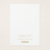 シンプルロゴのイヤリング表示カードを追加する (裏面)