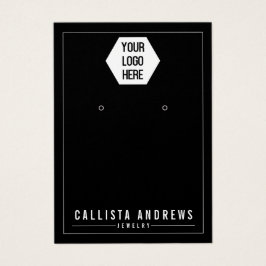 シンプルロゴのイヤリング表示カードを追加する