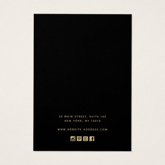 シンプルロゴのイヤリング表示カードを追加する (裏面)