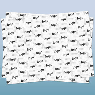 シンプルロゴのビジネスパターン 薄葉紙