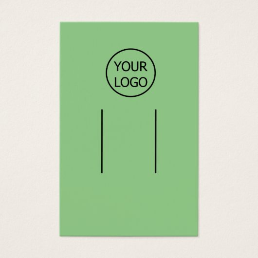 シンプルロゴのヘアクリップ表カスタム示を追加する (正面)