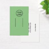 シンプルロゴのヘアクリップ表カスタム示を追加する (デスク)