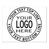 シンプルロゴの交換とカスタマイズはっきりした可能な文字 ラバースタンプ (インプリント)