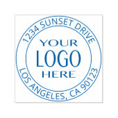 シンプルロゴの交換とカスタマイズ可能な文字 セルフインキングスタンプ (デザイン)