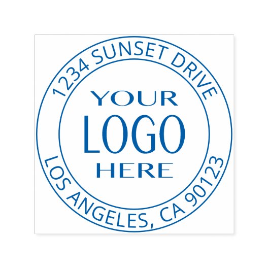 シンプルロゴの交換とカスタマイズ可能な文字 セルフインキングスタンプ (デザイン)