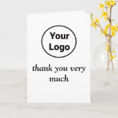 シンプルロゴの文字名札を追加する カード (黄色い花)