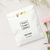 シンプルロゴの白黒はこちらテンプレート フェイバーバッグ (封をした状態)