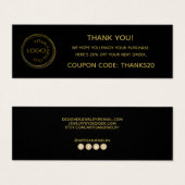 シンプルロゴの追加ありがとうエンクロージャブラック (正面&裏面)