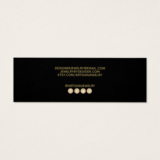 シンプルロゴの追加ありがとうエンクロージャブラック (裏面)