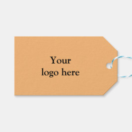 シンプルロゴの追加文字詳細ギフト ギフトタグ