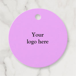 シンプルロゴの追加文字詳細ギフト フェイバータグ