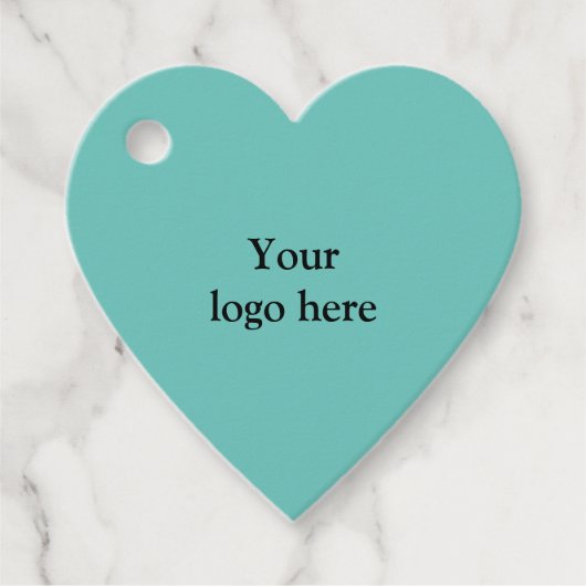 シンプルロゴの追加文字詳細ギフト フェイバータグ (正面)