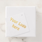 シンプルロゴの追加文字詳細フォイル フェイバータグ (箱)