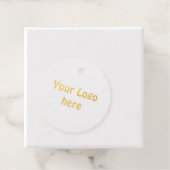 シンプルロゴの追加文字詳細フォイル フェイバータグ (箱)