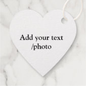 シンプルロゴの追加文字詳細フォイル フェイバータグ (裏面)