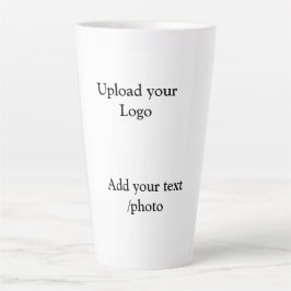 シンプルロゴの追加文字詳細 カフェラテマグ