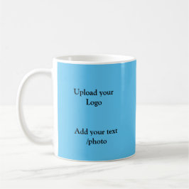 シンプルロゴの追加文字詳細 コーヒーマグカップ