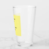 シンプルロゴの追加文字詳細 タンブラーグラス (左)