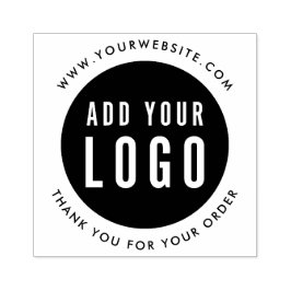 シンプルロゴの追加Webサイトのビジネスありがとうございます ラバースタンプ